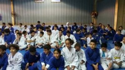 أحمد جلال يحضر اختبارات الأحزمة لأسر الجودو بالزمالك (صور)