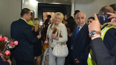 مطار القاهرة يستقبل ثاني رحلات الخطوط الروسية