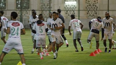 «العميد» يقود مران المصري تحت الأمطار استعدادًا للرجاء