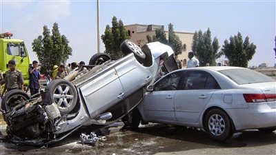 بالصور..الداخلية تحذر المواطنين من خطورة حوادث الطرق