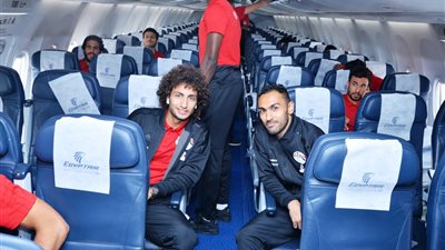 بعثة المنتخب الوطني تغادر مطار القاهرة متوجهة إلى إي سواتيني