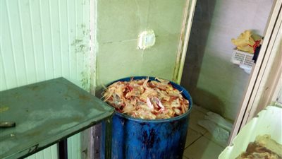 التموين: ضبط 24 طن دواجن وخضراوات وألبان فاسدة