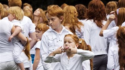 ارتفاع درجات الحرارة يؤدي لانقراض أصحاب الشعر الأحمر باسكتلندا