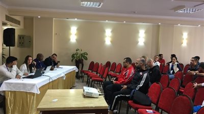 الاجتماع الفني لبطولة مصر الدولية للتايكوندو للكبار G2