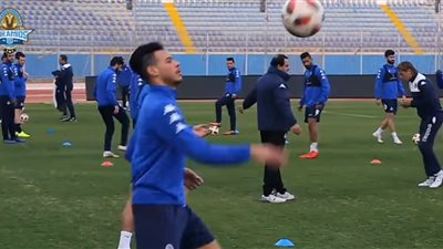 بيراميدز يواصل استعداداته للمقاولون العرب بالدوري (فيديو)