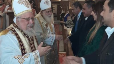 حزب مستقبل وطن بأمانة النزهة يزور الكنائس لتقديم التهاني للأقباط