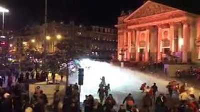 بالفيديو.. الشرطة البلجيكية تفض احتفالات المغاربة بالمونديال