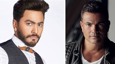 الليلة.. عمرو دياب وتامر حسني نجما حفلات العيد