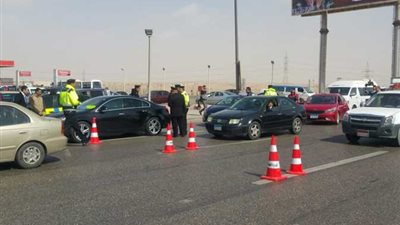حملات مرورية على الطرق لضبط السائقين المتعاطين