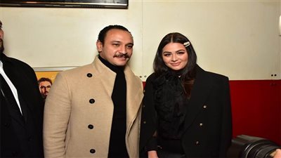 أول ظهور لهنادي مهنا بعد خطبتها في العرض الخاص لـ