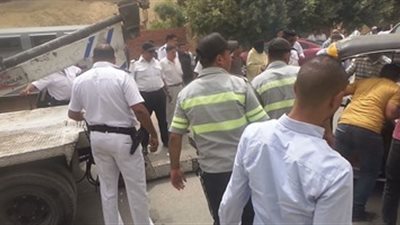 تحرير 2015 مخالفة في حملة لـ«مرور الجيزة»