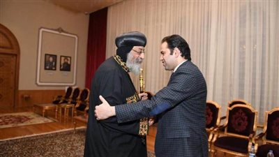 الأمين العام للجنة الدولية للإخوة الإنسانية يهنئ البابا تواضروس بعيد الميلاد 