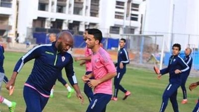 تدريب خفيف للزمالك في المغرب خوفًا من الإجهاد