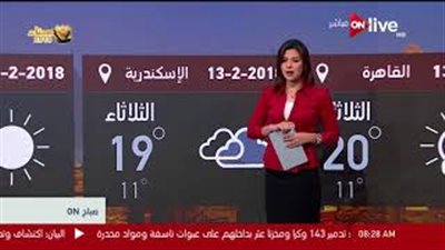 الأرصاد: طقس اليوم معتدل.. والعظمى في القاهرة 20 درجة