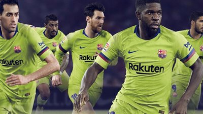 برشلونة يكشف عن القميص الثاني للموسم الجديد (صور)