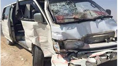 الاستعلام عن حالة 9 مصابين بحادث تصادم ميكروباص وميني باص بطريق أطفيح