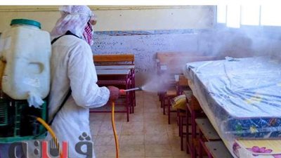 تعقيم مقار الاقتراع في  جولة الإعادة بانتخابات النواب في مطروح