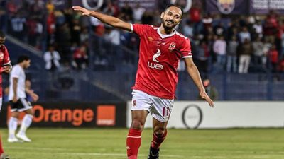 وليد سليمان يضيف الهدف الثاني للأهلي في أبو قير للأسمدة بالكأس