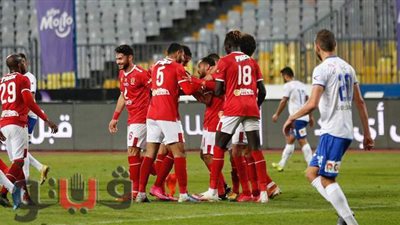 الأهلي يتقدم على أبو قير للأسمدة 1/2 في الشوط الأول بدور الـ8 بكأس مصر