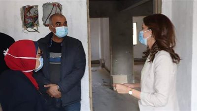 نائب محافظ الجيزة تتفقد مساكن عشش السكة الحديد بشارع السودان | صور