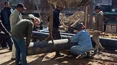 الجيزة تعلن حالة الطوارئ لإزالة آثار مياه الأمطار  | صور