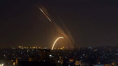 إطلاق صاروخ من قطاع غزة إلى إسرائيل