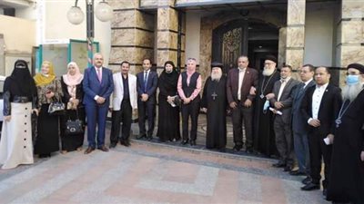 مطرانية سوهاج تستقبل وفد 