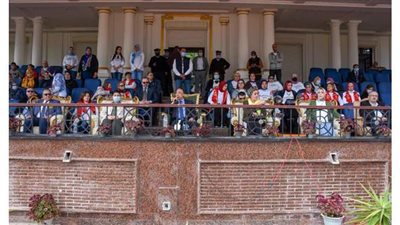 محافظ الإسكندرية يشارك فى احتفالية يوم الطفولة بالاستاد الرياضى