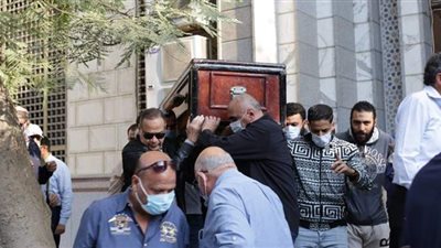 تشييع جنازة شقيقة عزت العلايلي من المهندسين | فيديو وصور