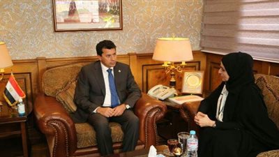 وزير الشباب يبحث التعاون مع الأمين العام للمشروع الوطني للقراءة