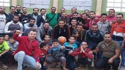 شباب يدشنون حملة لتجميل مدارس القليوبية