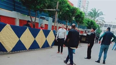 إجراءات أمنية أمام اللجان الانتخابية فى الإسكندرية