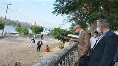 محافظ القليوبية يتابع مشروع تطوير  بنها