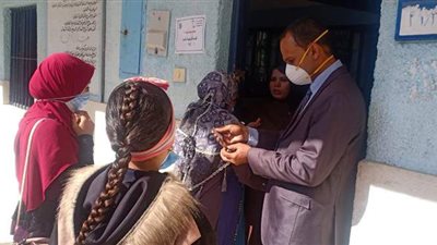 إقبال نسائي على اللجان بالساعات الأولى من جولة الإعادة بانتخابات النواب في قنا | صور