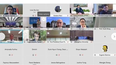 جامعة بنها تشارك بمنتدى رؤساء جامعات تحالف طريق الحرير