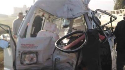 أغلبهم طالبات.. أسماء مصابي حادث تصادم  في الغربية | صور