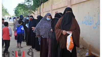 إقبال كثيف من الناخبين في العامرية غرب الإسكندرية |صور