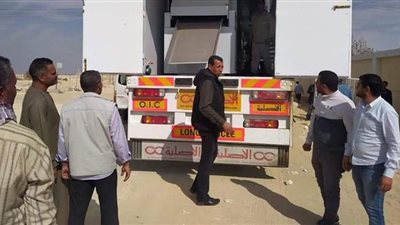 الوادى الجديد تبدأ التشغيل التجريبي لفرن الطوارئ المتنقل بمركز الفرافرة