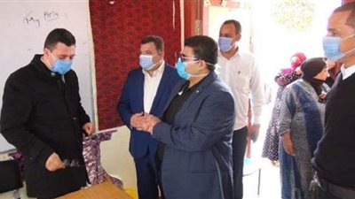 نائب محافظ بني سويف يتفقد لجان إعادة انتخابات النواب بالدائرة الرابعة | صور