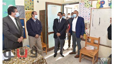 محافظ مطروح يتفقد لجان إعادة انتخابات مجلس النواب  | صور