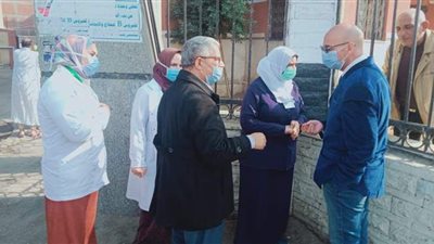 وكيل وزارة الصحة بالشرقية  يفاجئ  مستشفي بلبيس المركزي