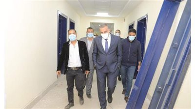 محافظ سوهاج يتفقد أعمال تطوير مستشفى حميات سوهاج