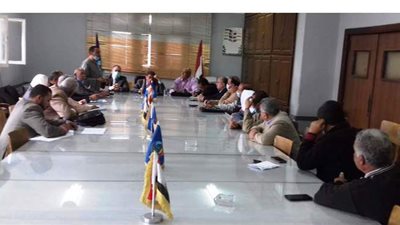 زراعة البحيرة تتابع حل مشاكل مزارعي القطن