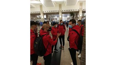 بعثة المقاولون العرب تصل أديس أبابا قبل السفر لجيبوتي