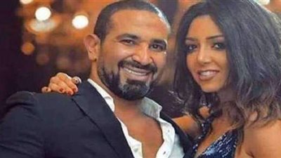 بسمة وهبة تعلق علي صورتها مع احمد سعد وخطيبته : 