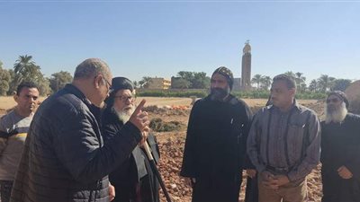 “دير الفاخوري” بالأقصر يستقبل وفداً من الآثار لمتابعة أعمال الترميم | صور