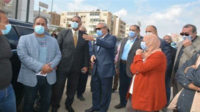 رئيس جهاز تعمير القاهرة الكبرى يتفقد أعمال تطوير شارع فريد ندا ببنها
