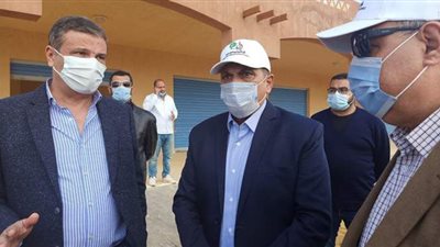 افتتاح مقر البنك الزراعى المصرى بالمنطقة الخدمية في المُغرة