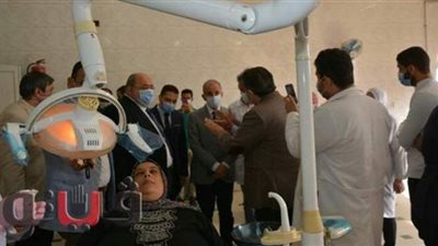 رئيس جامعة الزقازيق يتفقد وحدة طب الأسنان بالعيادات الخارجية