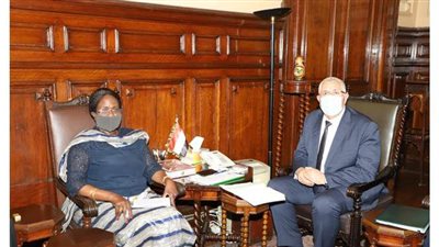 القصير يبحث مع وزيرة الزراعة والأمن الغذائي بجنوب السودان آفاق التعاون المشترك